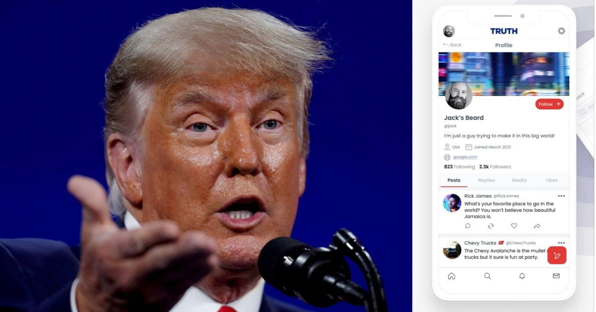 President hlun Trump nih ‘Truth Social’ timi social media a dirh lai